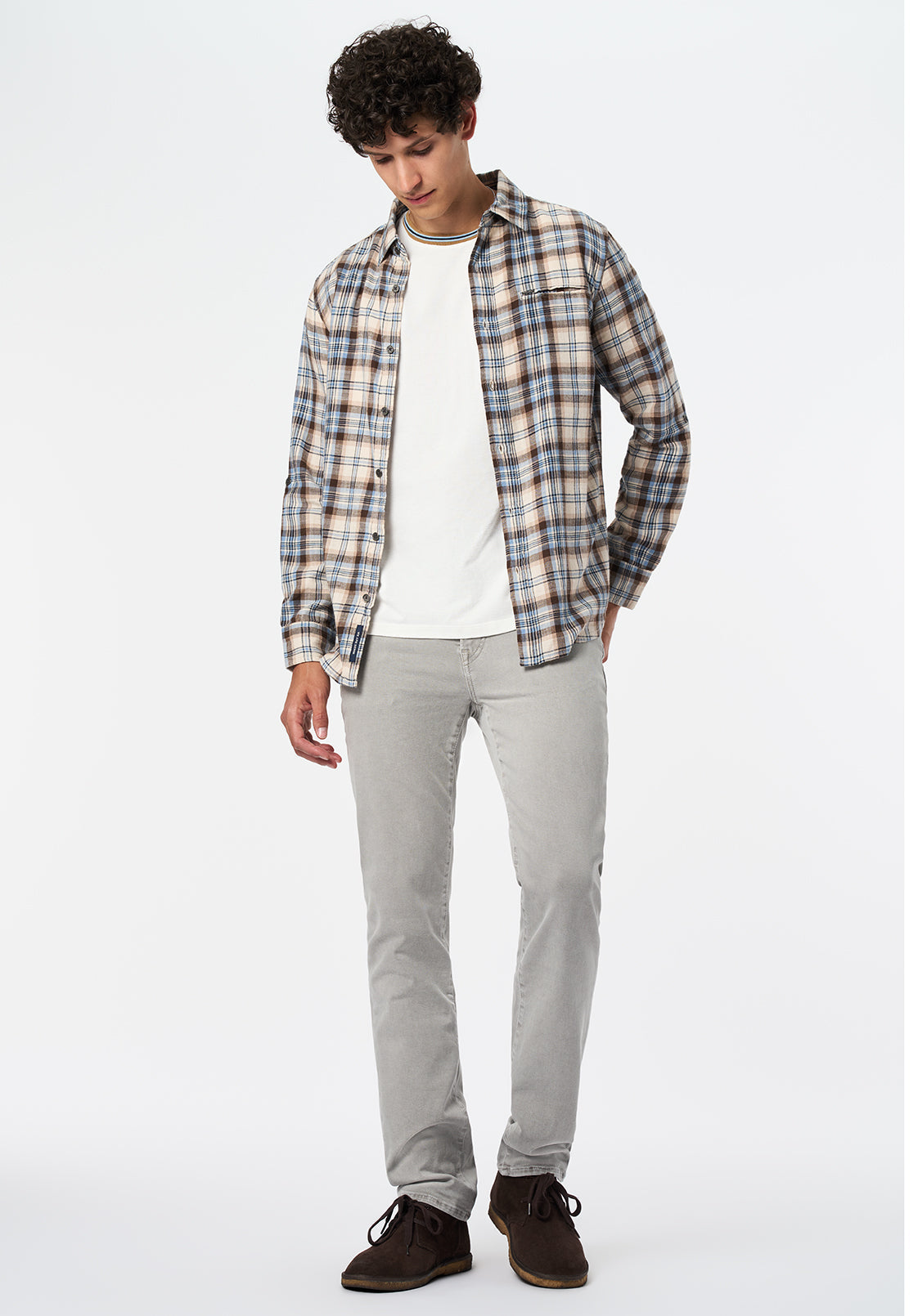 Straight Six Men's Pants, Sand - BM26115