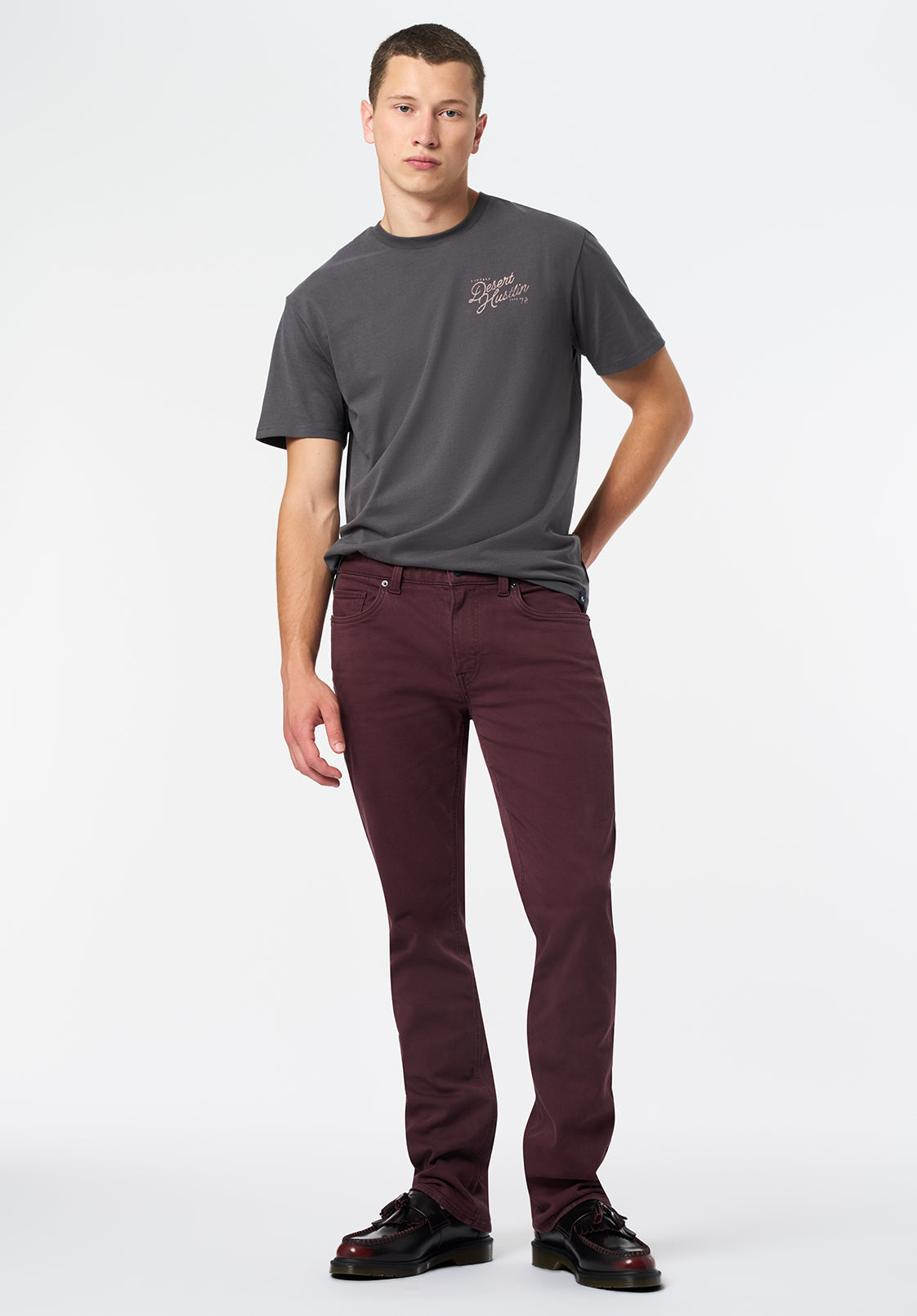 Straight Six Men's Freedom Flex Pants, Fudge - BM22939
