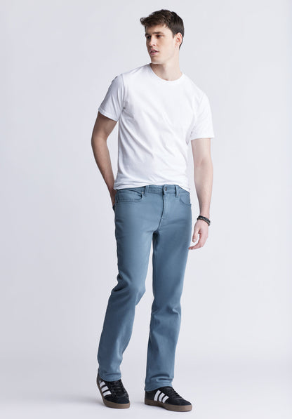 Straight Six Men's Freedom Flex Pants, Mirage Blue - BM22939